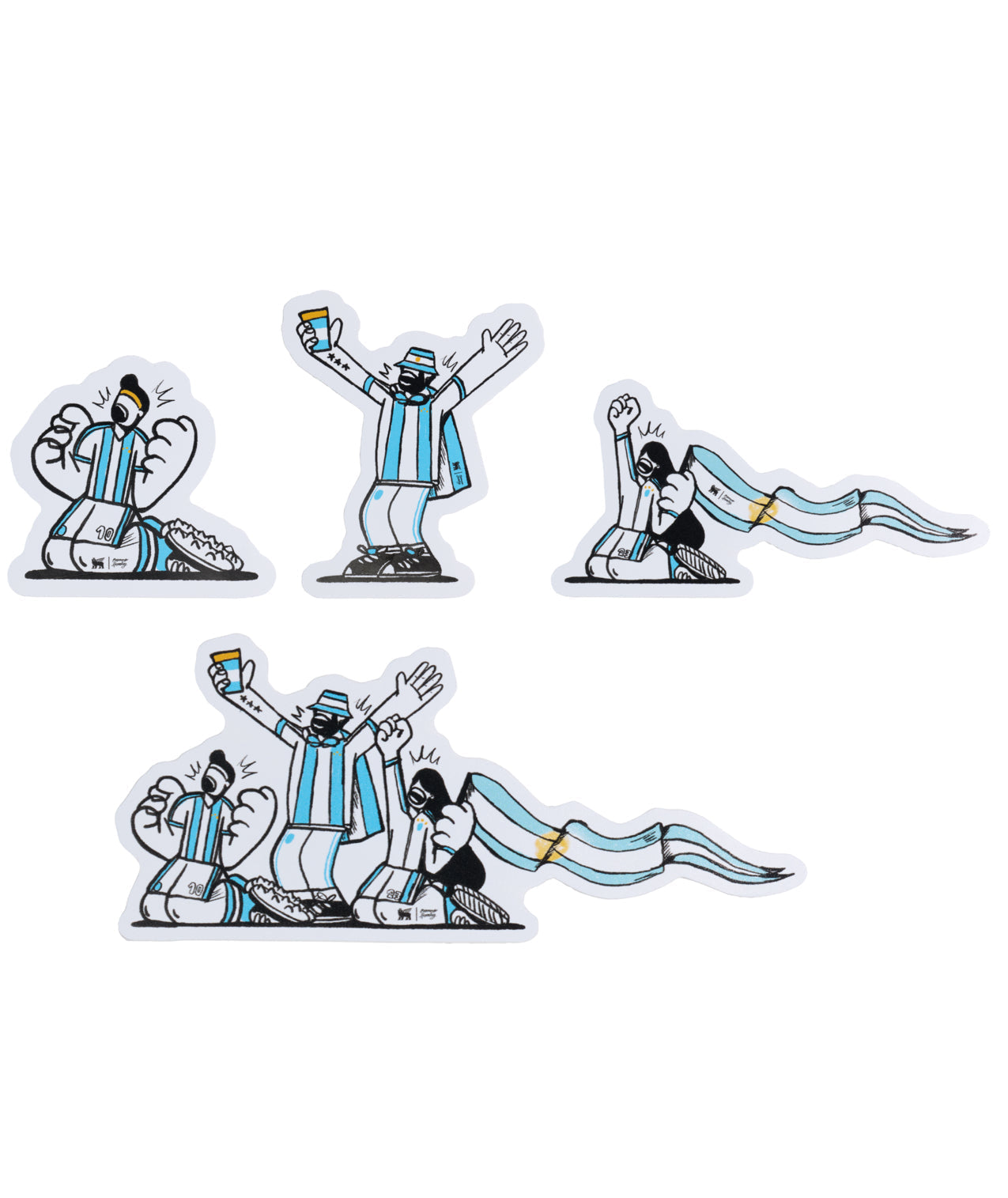 Stanley 1913 x Argentina Fútbol Artist Sticker Pack