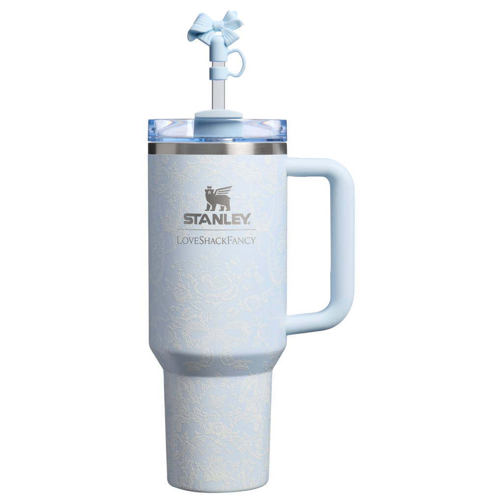 Stanley 1913 x LoveShackFancy Holiday Quencher® H2.0 FlowState™ Tumbler | 40 OZ
