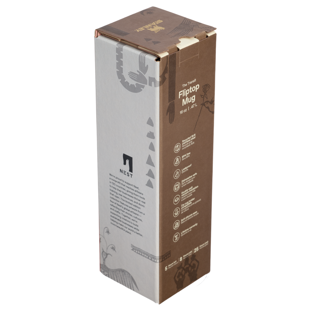 The Stanley 1913 x Nest AeroLight™ Transit Flip Top Mug | 16 OZ